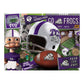 Youthefan Ncaa Tcu Horned Frogs Retro Series Puzzle - 500 Pieces, Team Colors, Large