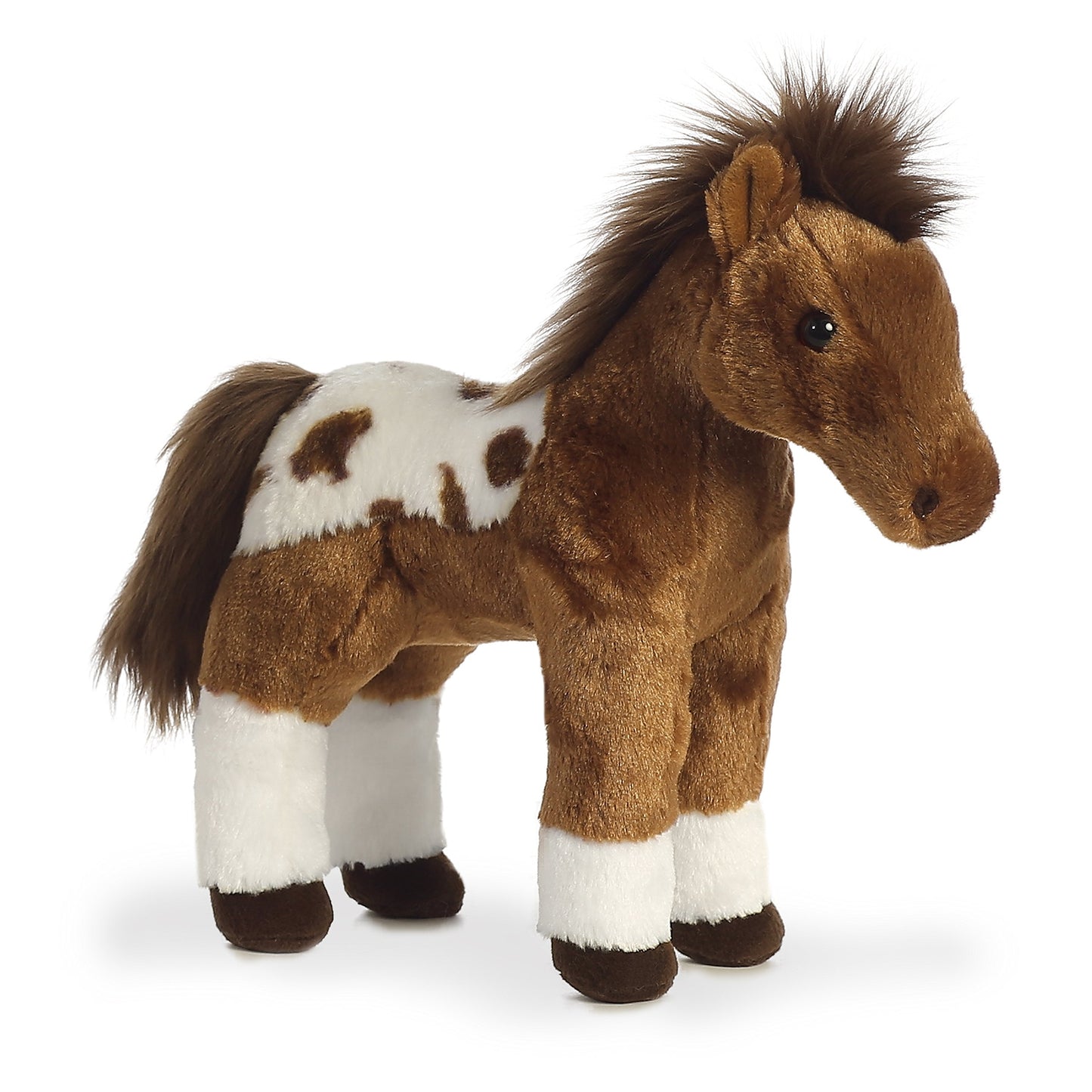 Aurora® Western Dakota Stuffed Animal, Brown, 12 Inches, Medium, Polyester, Model 02451 - Perfect for Playful Interaction and Endless Fun