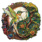 Wooden Puzzles For Adults - Yin Yang Hummingbird Wooden Jigsaw Puzzles For Adults, Unique Shaped Wood Puzzles Adult, Wooden Puzz