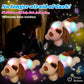 Cuteoy 14' Puppy Dog Stuffed Animals Plush Led Musical Soft Cuddly Dog Toy Doggy Animals At Night Singing Lullabies Great Gifts For Toddlers Kids (Brown)