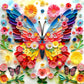 Puzzles For Adults 500 Pieces Colorful Butterfly Flowerjigsaw Puzzles 500 Pieces Difficult Fun Paper Art Unique Beautiful Family