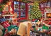 Ravensburger Cozy Christmas - 500 Piece Large Format Puzzle for Adults - Warm Holiday Gathering - Perfect for Winter Evenings