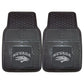 FANMATS 12439 Nevada Wolfpack 2-Piece Heavy Duty Vinyl Car Mat Set, Front Row Floor Mats, All Weather Protection, Universal Fit,