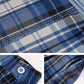 Girl'S School Uniform Plaid Pleated Costumes Skirts (M, Blue White Black)