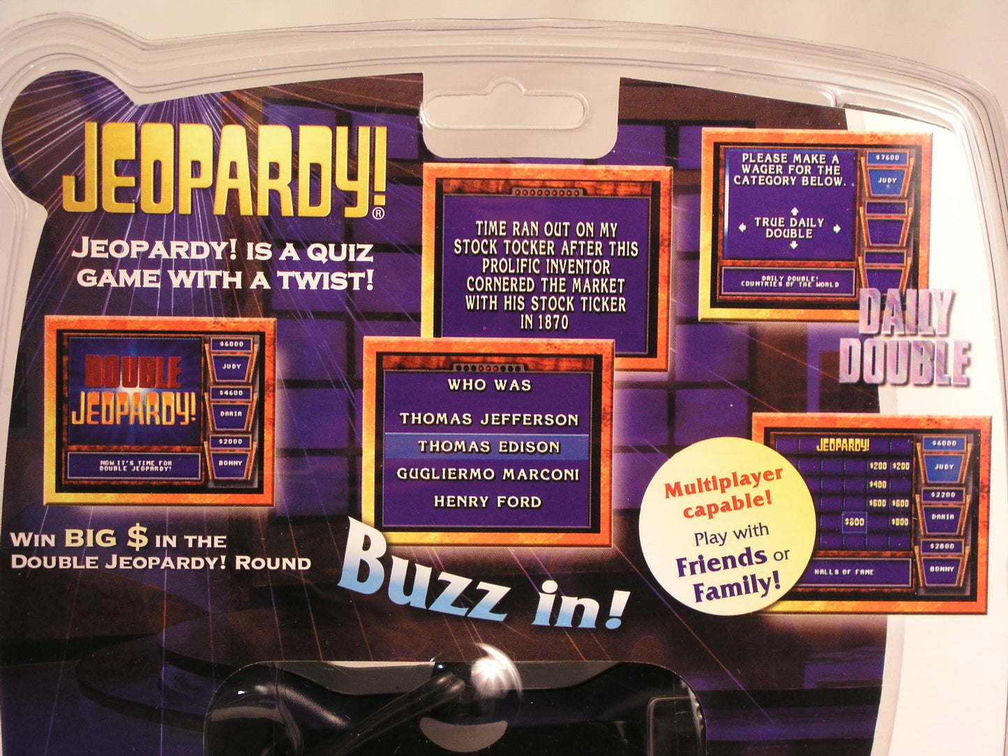 Jakks Jeopardy TV Game