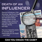 MMC Death of an Influencer - Engaging Murder Mystery Games for mature-themeds - Crime Solving Detective Game with Realistic Evidence and Clues - Cold Case Files Game for Interactive Mystery Board Game