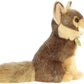 Aurora Realistic Miyoni Coyote Stuffed Animal - Lifelike Detail - Cherished Companionship - Brown 9.5 Inches
