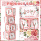 Floral Baby Shower Box Birthday Party Decoration Pink Balloon Blocks First Birthday Centerpiece Decor For Girls Rose Gold Gender