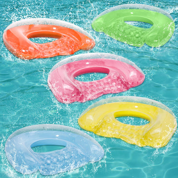 5 Pack Pool Floats mature-themed  PuppyuWill Minimalist Design Pool Chair Float  46X36 Mood-Boosting Colors  Drifter  Chair  Hck 3-in-1 Inflatable Pool Toys for Pool Party  Lake  River  Sea  Outdoor