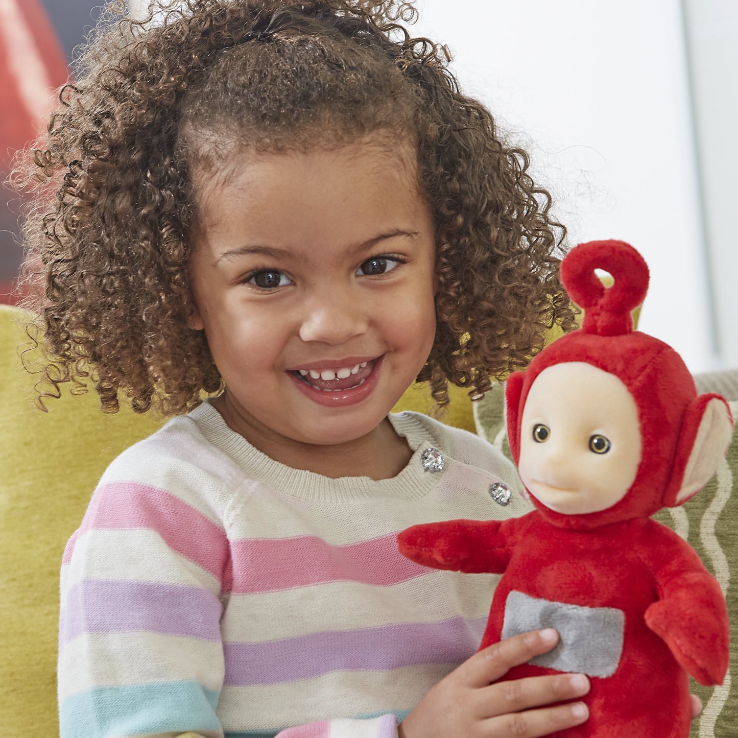 Teletubbies Talking Po Plush Toy, Red, 8" Soft Toy, Model 20080240, Adorable Collectible