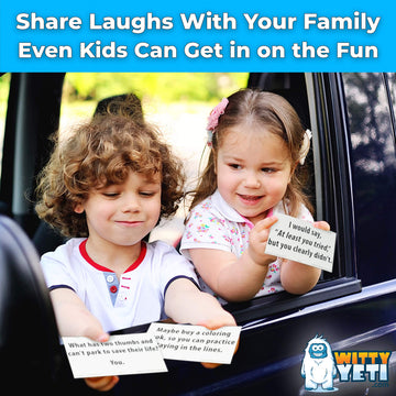 Witty Yeti Super Hilarious, Bad Parking Cards 50 Pk. Get Revenge With Family-Friendly Novelty Notes. Feel The Satisfaction Of Pranking Idiot Parkers With Funny Notices, Xmas Stocking Stuffers