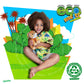 Ecobuddiez - Lion From Deluxebase. 8-Inch Sustainable Plush Animal From Recycled Materials, Eco-Friendly Soft Stuffed Toy, Child