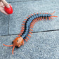 Tipmant Realistic Large Size Rc Centipede Scolopendra Animal Toy Infrared Remote Control Vehicle Car Scary Prank Kids Birthday Gifts (Dark Green)