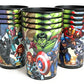 Marvel Avengers Superhero Birthday Party Supplies Set of 12 16oz Plastic Reusable Favor Cups