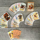 Flonzgift Wild West Playing Cards (Poker Deck 54 Cards All Different) Vintage Western Cowboys Pioneers Indians