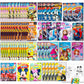 Bendon (72 Pack Grab & Go Play Packs, Includes Coloring Books, Crayons & Stickers, Random Assortment for Boys and Girls