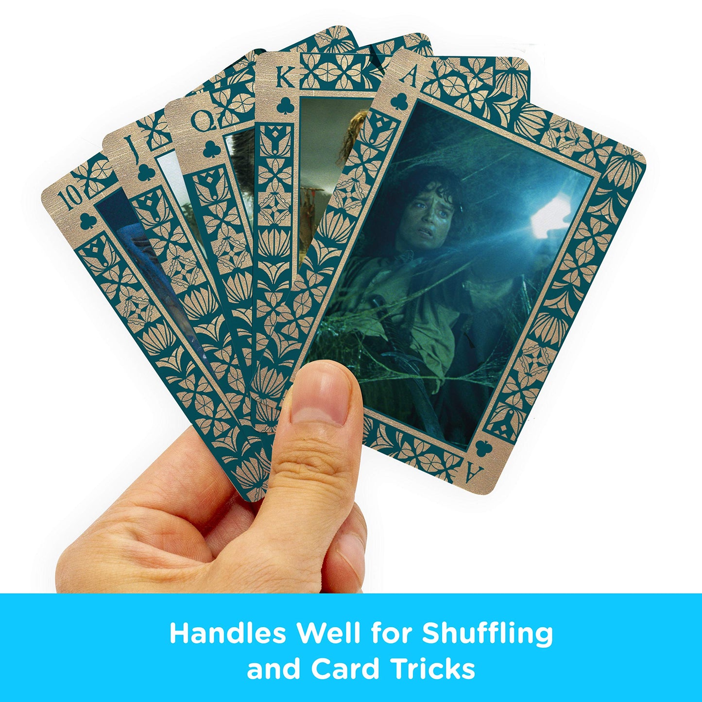 Lord Of The Rings Playing Cards - Lotr Heroes & Villains Themed Deck Of Cards For Your Favorite Card Games - Officially Licensed Lotr Merchandise & Collectibles