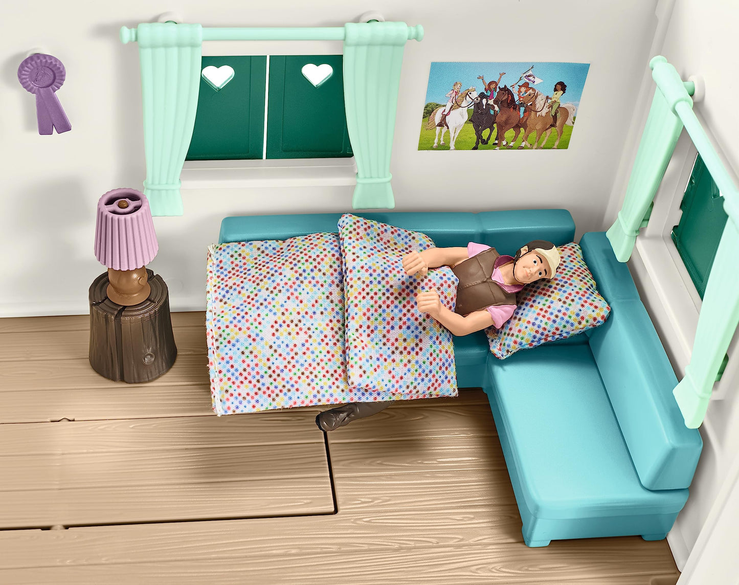 Schleich Horse Club, Horse Toys For Girls And Boys, Camping Trip With Camper Playset
