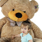 Joyfay 78' Giant Teddy Bear Huge 6.5 Feet Stuffed Teddy Bear Soft Toy Valentine'S Big Gift (Red)
