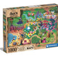 Clementoni Alice In Wonderland 39667 Jigsaw Puzzle, Medium, Pack Of 1000, Multi-Colour