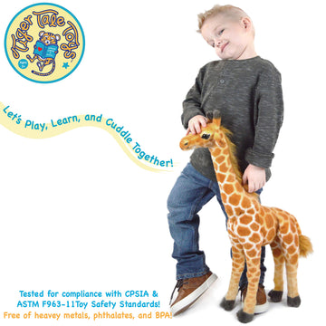 Tigerhart Jocelyn The Giraffe - 22 Inch Stuffed Animal Plush