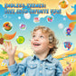 Sinceroduct 3200+ 3D Puffy Stickers for Kids - Multicolored Animal Designs, 64 Sheets, Vinyl Crafting & Classroom Rewards