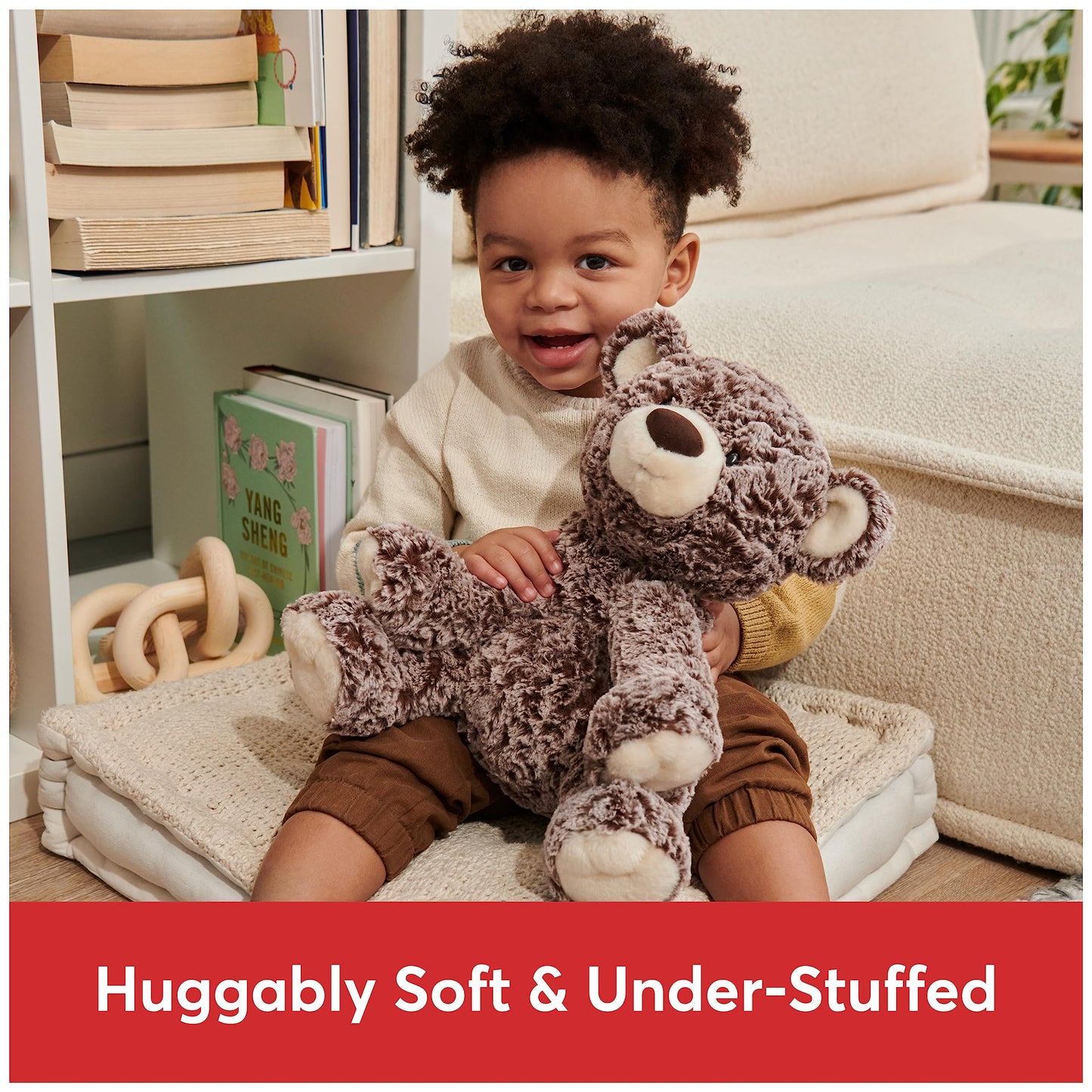 GUND Knuffel Teddy Bear, 12-Inch Classic Brown Plush Stuffed Animal, High Quality Materials