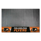 FANMATS 14245 Philadelphia Flyers Vinyl Grill Mat - 26in. x 42in. - Deck Patio Protective Mat | Oil, flame, and UV resistant