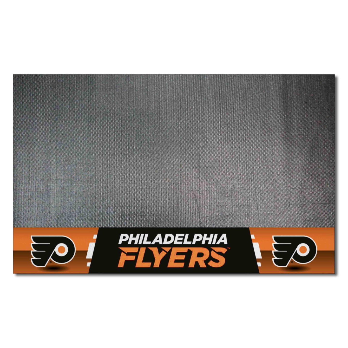 FANMATS 14245 Philadelphia Flyers Vinyl Grill Mat - 26in. x 42in. - Deck Patio Protective Mat | Oil, flame, and UV resistant