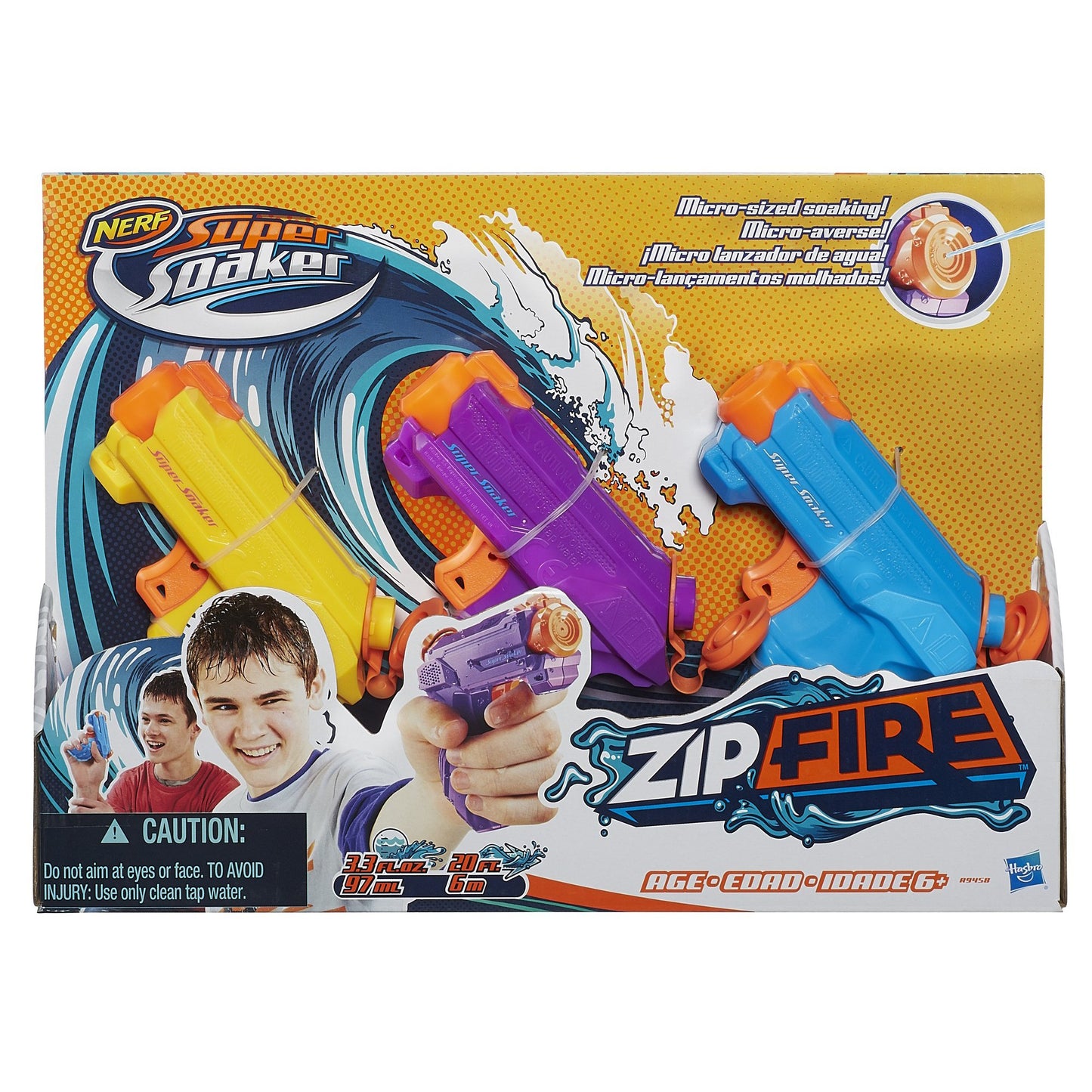 Nerf Super Soaker Zipfire 3-Pack