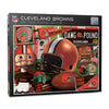 Youthefan Nfl Cleveland Browns Retro Series Puzzle - 500 Pieces , Large