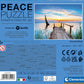Clementoni - 35121 - Peace Puzzle - Peaceful Wind - Jigsaw Puzzle 500 Pieces, Made In Italy, Jigsaw Puzzle For Adults