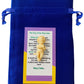 King Cake Baby Figurine With Story Card And Drawstring Bag New Orleans Mardi Gras Souvenir