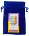 King Cake Baby Figurine With Story Card And Drawstring Bag New Orleans Mardi Gras Souvenir