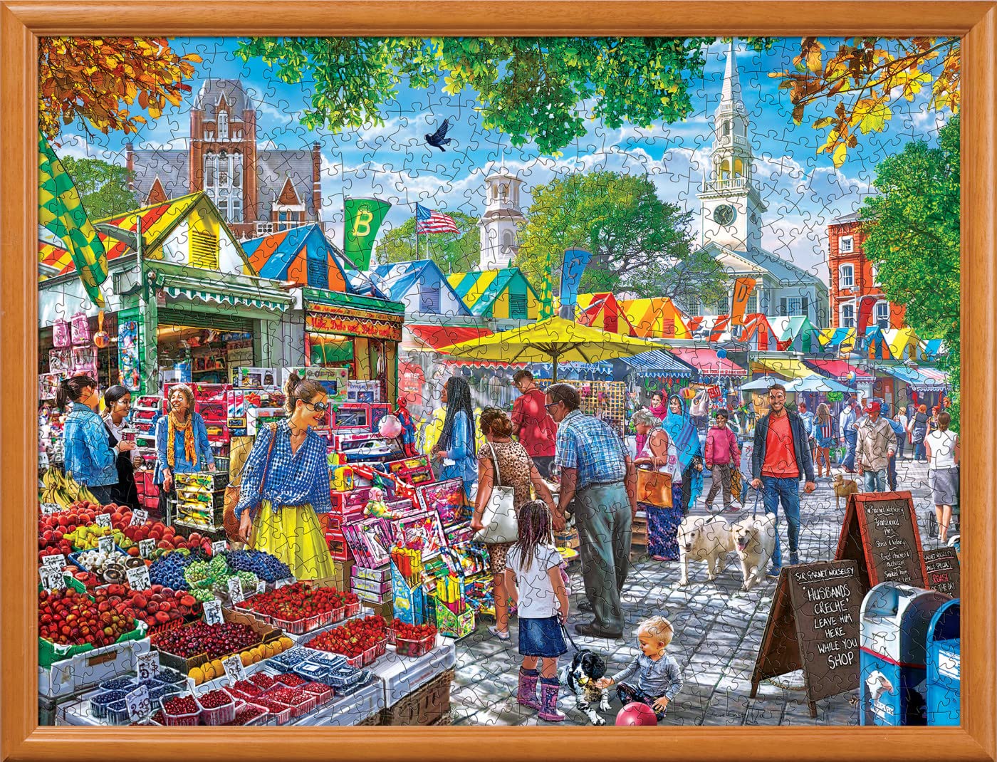 Market Day Afternoon 750 Pc