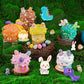 Lawoho Butter Slime Kit Easter Basket Stuffers - 6 Prefilled Easter Eggs With Butter Slime & Cute Slimes Add-Ins, Soft & Non Sti