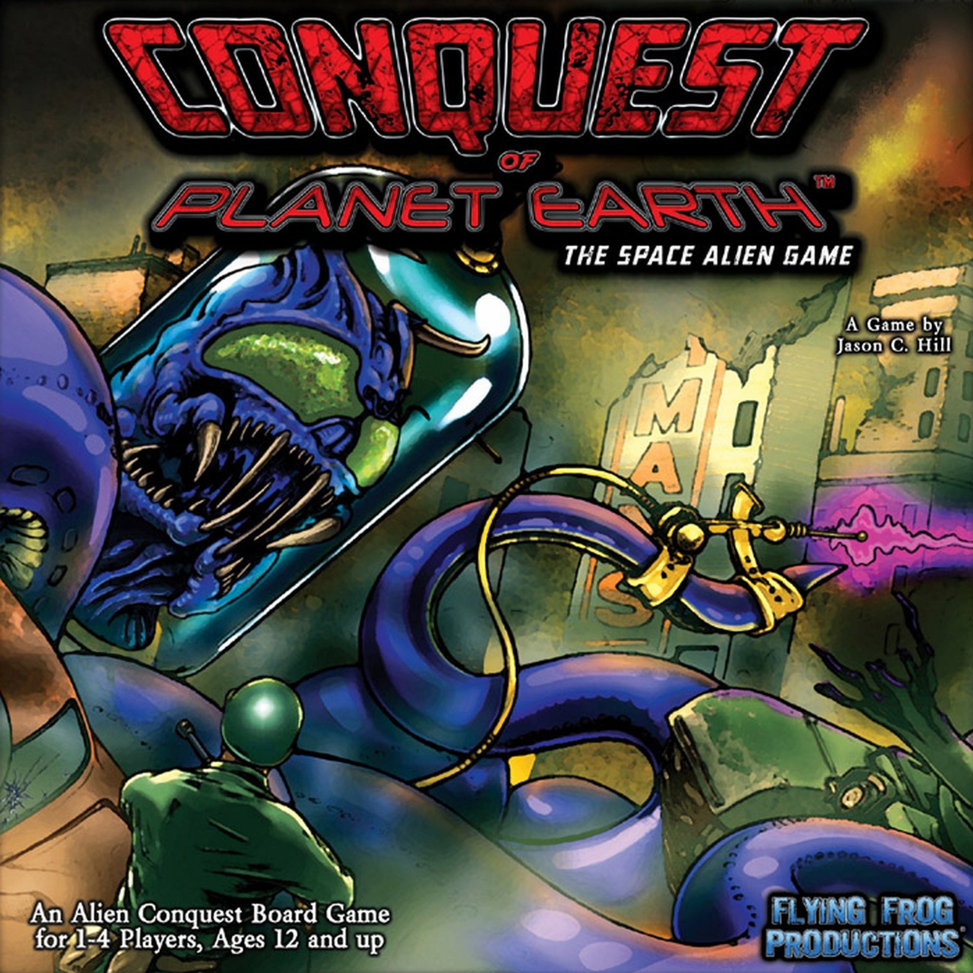 Flying Frog Productions Conquest of t Earth: The Space Alien Game