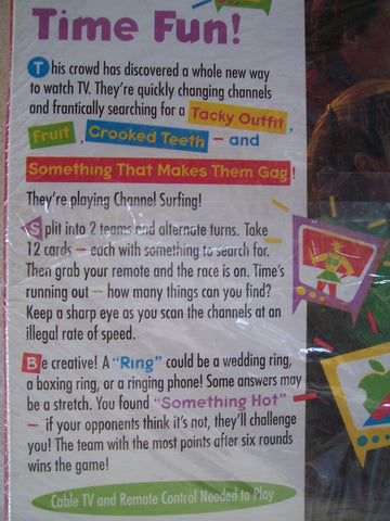 Channel Surfing Board Game