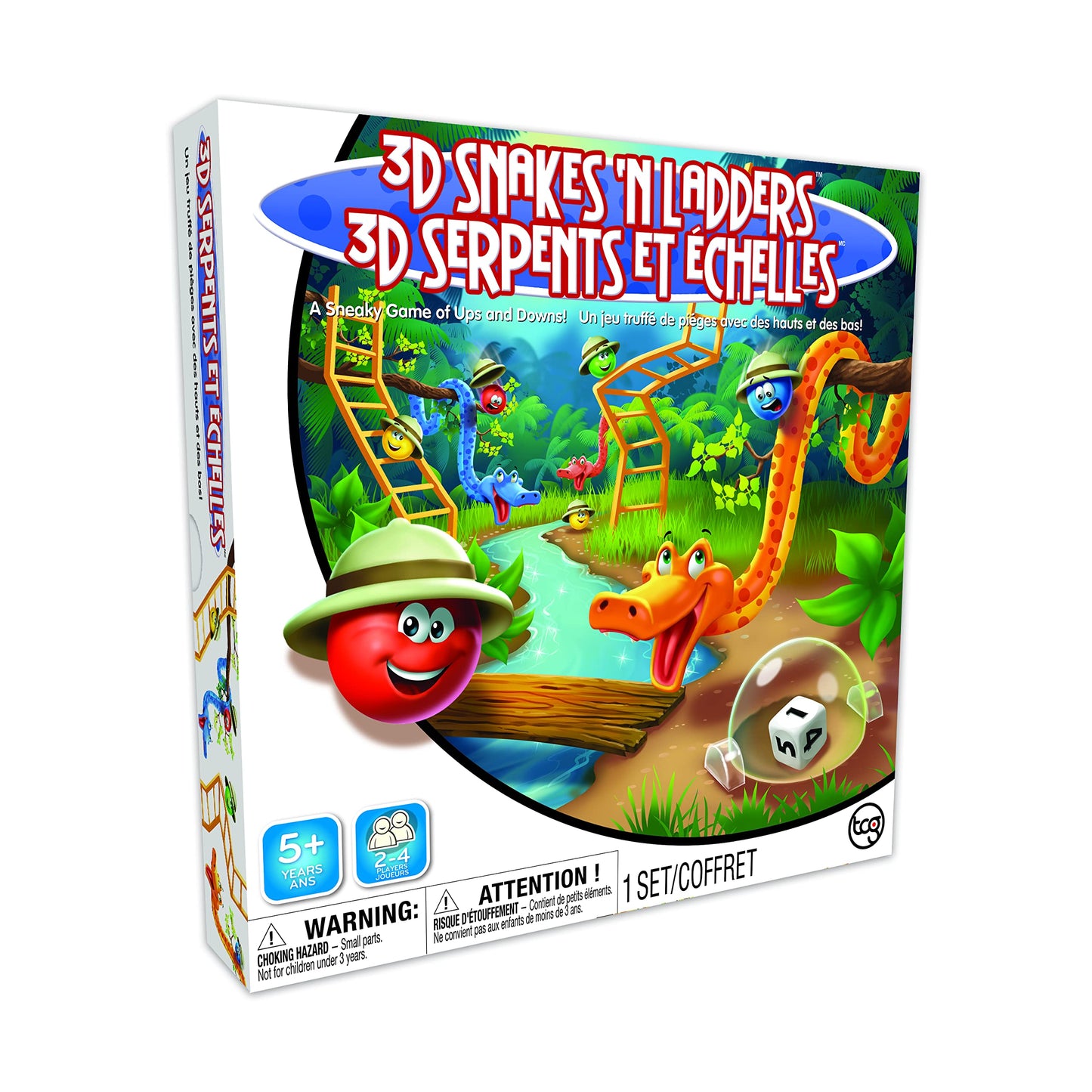 Tcg Toys 3D Snakes & Ladders
