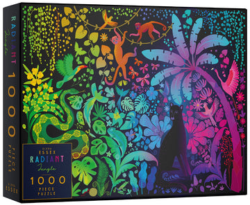 Elena Essex 1000 Piece Puzzle for mature-themeds - Fig Tree  Sweet Delight  Dream Away  Love Birds  Favorite Things (Radiant Jungle)