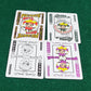 Newt's Playing Cards Canasta Clásico Double Deck Set - Deluxe Edition, Red, Cardstock, Includes 2 Single Decks with Point Values