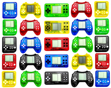 Video Game Party Favors, Video Game Keychain, Birthday Gaming Party Gifts, Mini Game Console For Kids Classroom Prizes, Goodies