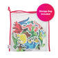 Edushape Foam Bath Toys Set - 12 Removable Dinosaurs for Toddlers - Imaginative Learning Activity Play Set