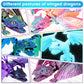 SHUWND 3D Printed Feathered Wyvern Dragon With Wings - Full Articulated Crystal Flying, Realistic Large Pet, Flexible Shoulder S