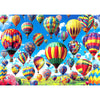 Blueforest 1000 Piece Jigsaw Puzzle - Challenging Hot Air Balloon Landscape, 27.55x19.68 Inches, Cardboard, Model BFJIUJIU-00085