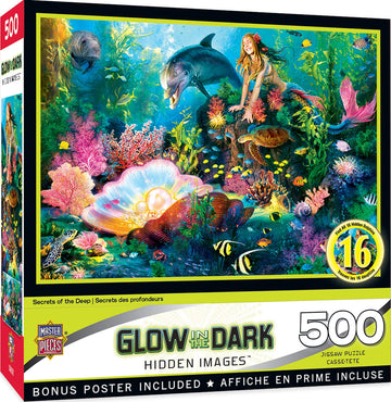 Secrets Of The Deep 500 Pc Glow