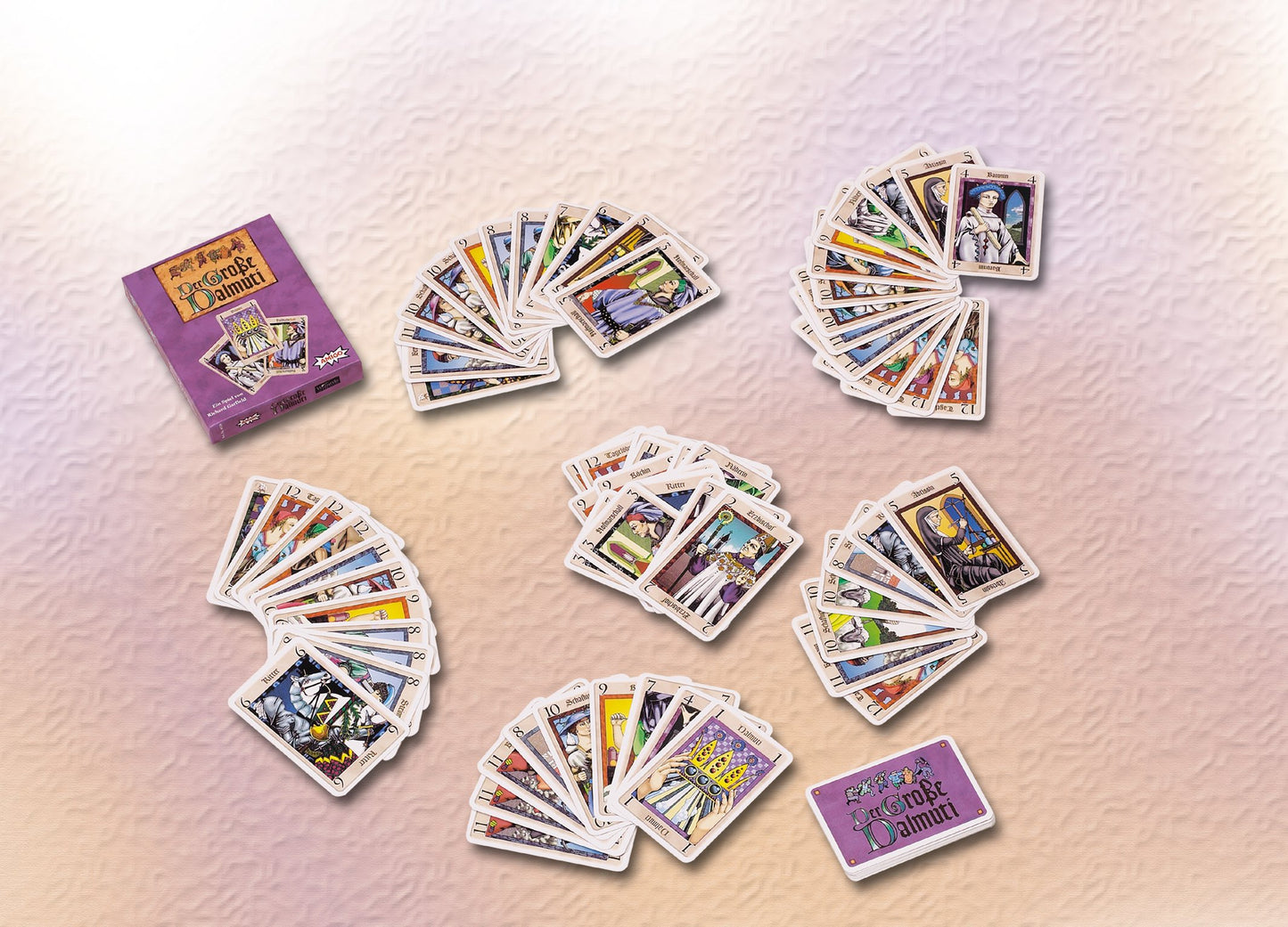 AMIGO The Great Dalmuti Card Game - Cardboard, Multicolor, Model 6920