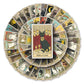 Tarot Stickers Pack 78Pcs Astrology Stickers Divination Decals,Vinyl Aesthetic Waterproof Stickers, Laptop Skateboard Computer S
