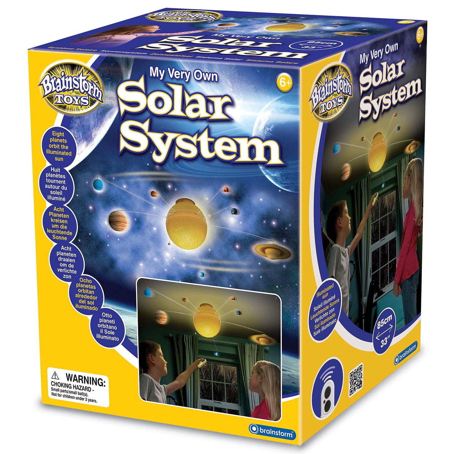 Brainstorm Toys My Very Own Solar System Stem, Nightlight, Us:One Size