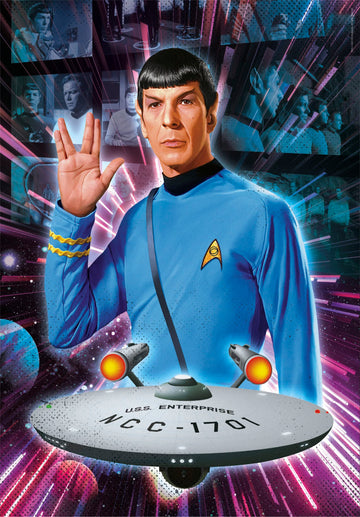 Clementoni - Star Trek - Cult Movie - Collection Puzzle Of 500 Pieces - Patience And Thinking Game - Portrait Size - Net Image -